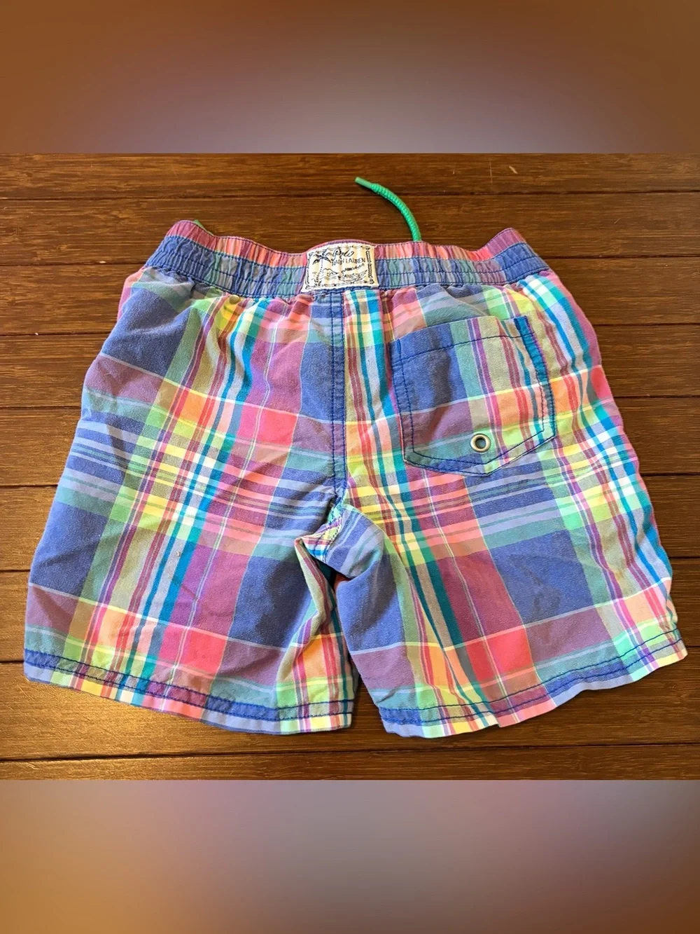 Polo Ralph Lauren Boys Swim Suit Trunks Board Shorts multicolor Size 4T